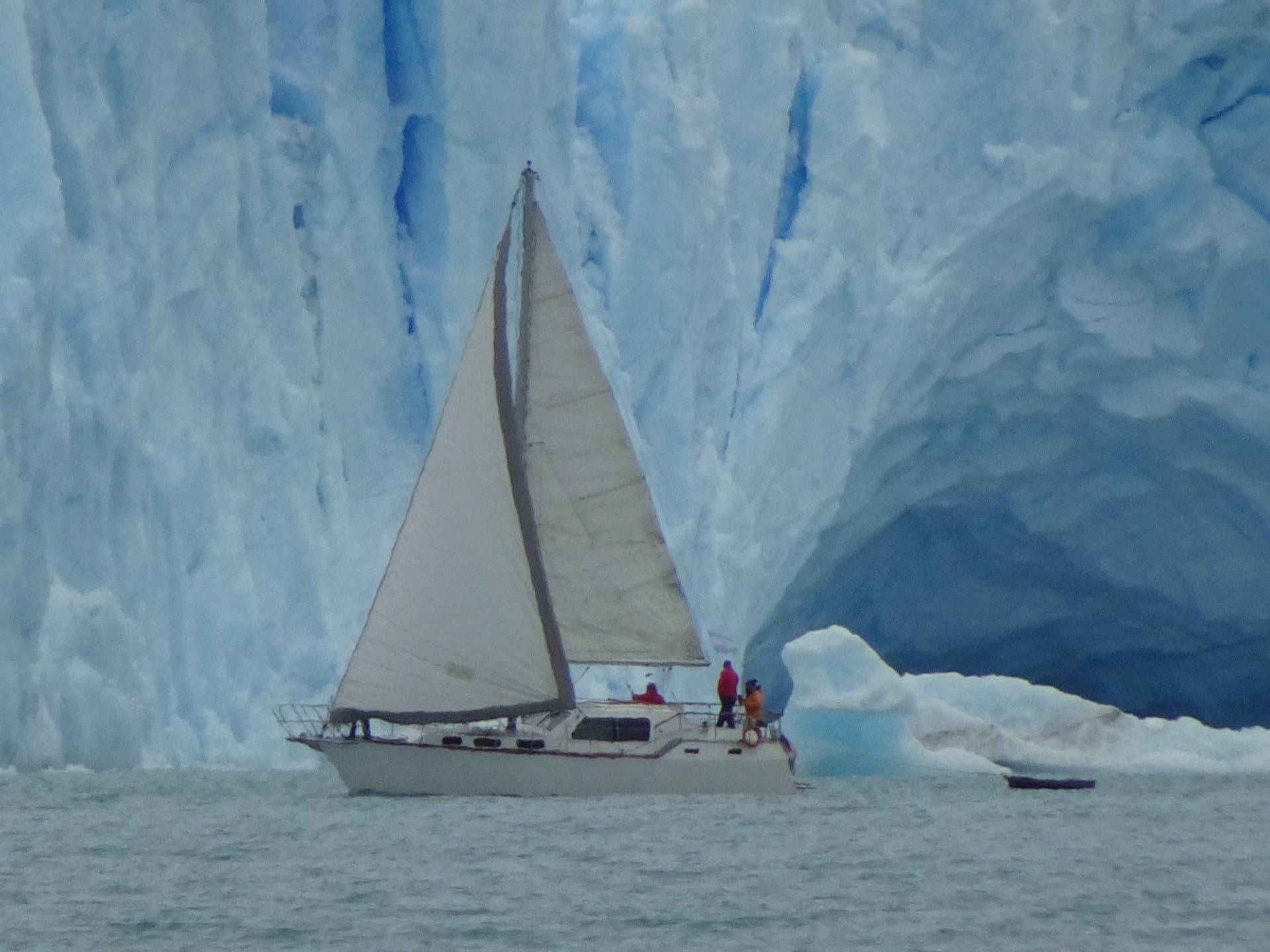 Navegar a Vela en el Lago Argentino 2